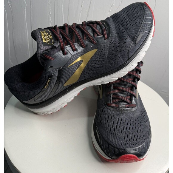 Brooks Adrenaline GTS 18 Men's black Running Sneakers size 10 - Picture 2 of 13